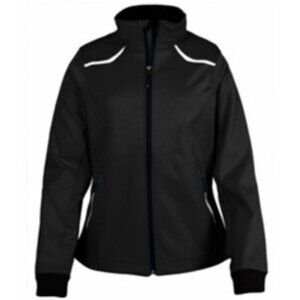 Whiteridge's REVERB Style #753 SOFT SHELL LADIES JACKET - BLACK